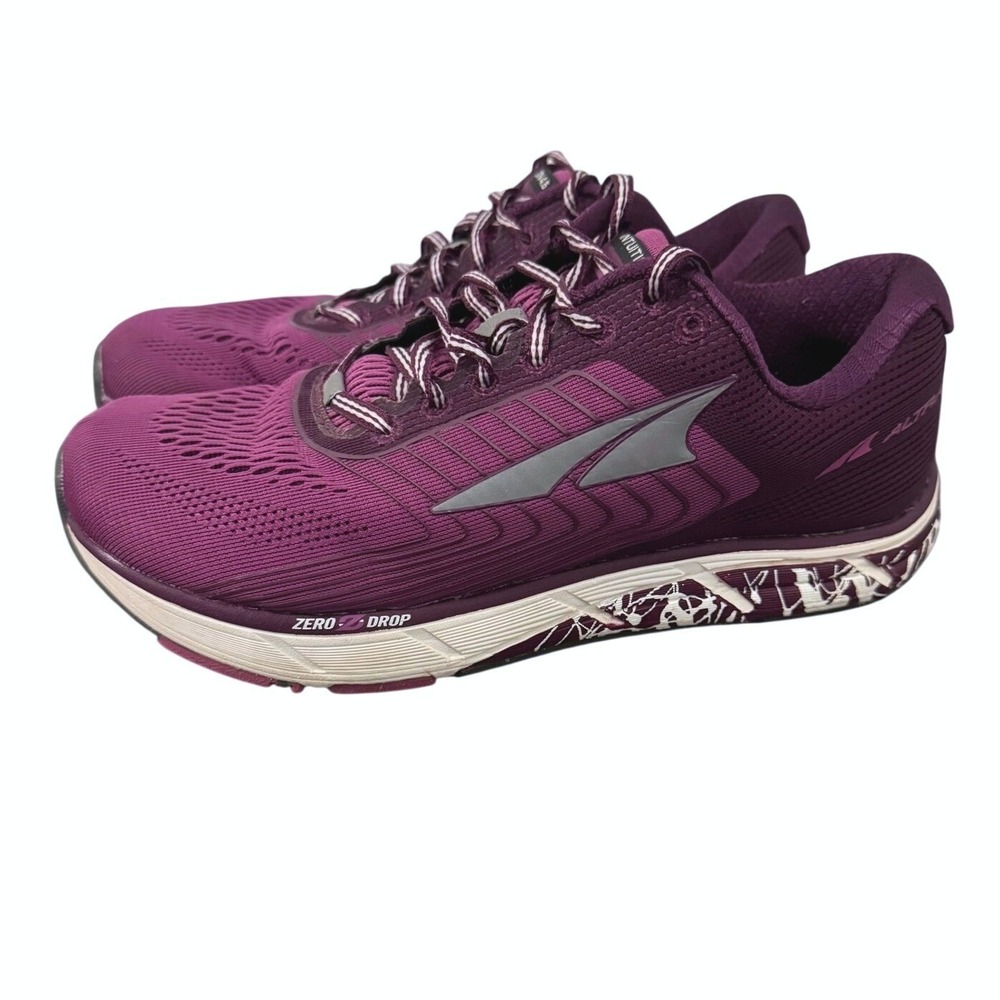 Altra Intuition 4.5 Womens Running Shoes Plum Purple Zero Drop Size 6.5